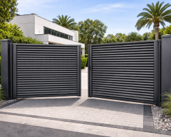 Turgutreis Çift Açılan Kapı Panjur çit